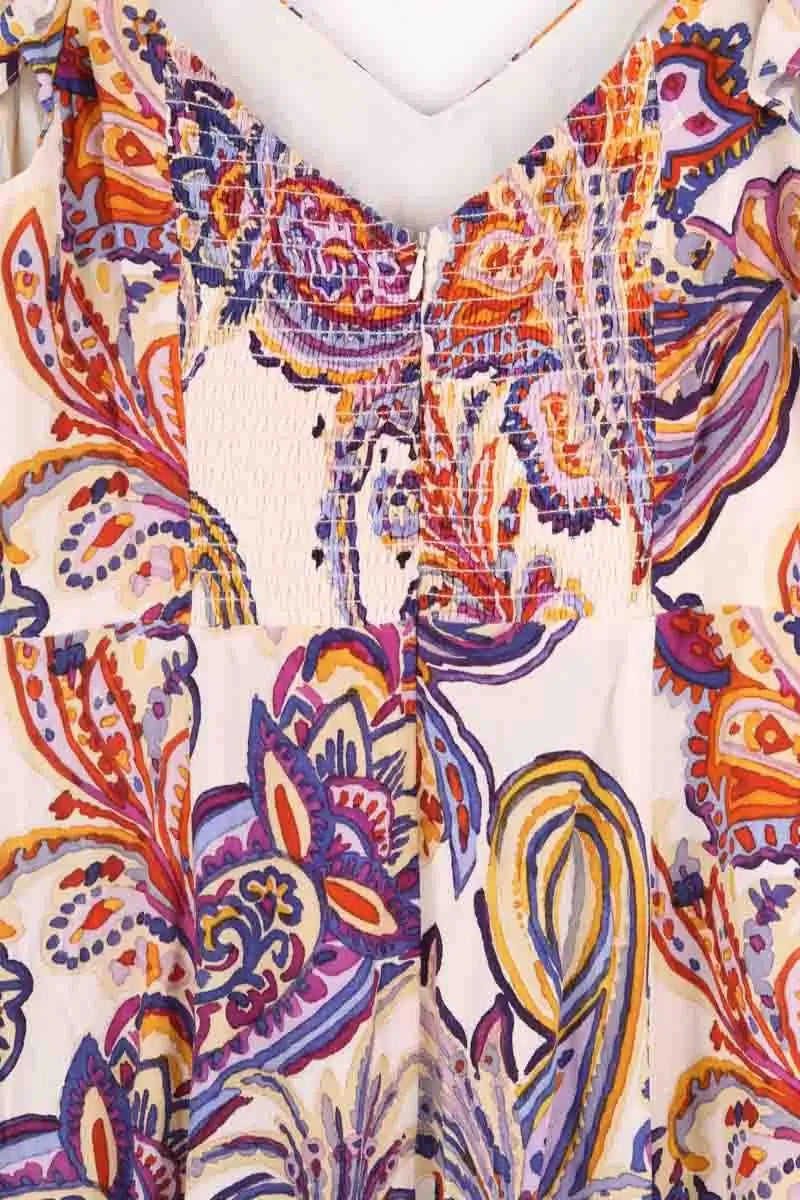 Robe Sézane Multicolore en Viscose