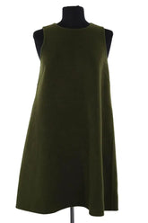 Robe Sézane Nicia Kaki en Laine, taille S - Seconde Main