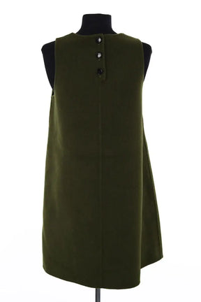 Robe Sézane Nicia Kaki en Laine