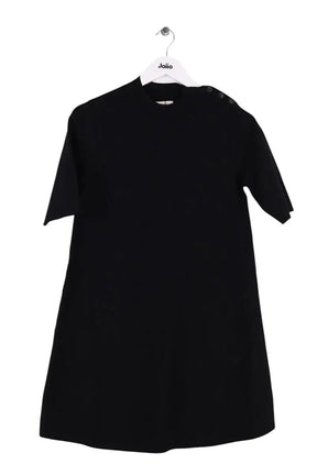 Robe Sézane Noir en Coton, taille L - Seconde Main