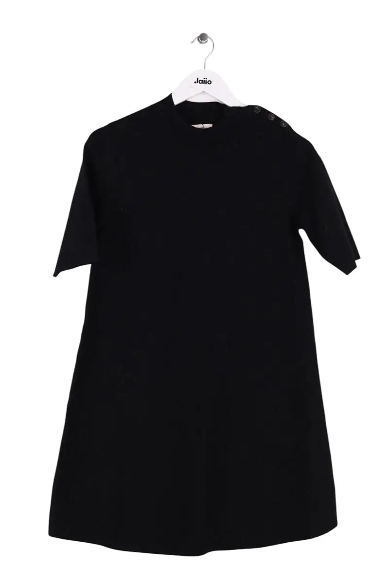 Robe Sézane Noir en Coton, taille L - Seconde Main