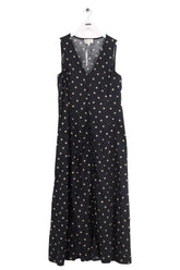 Robe Sézane Noir en Coton, taille M - Seconde Main
