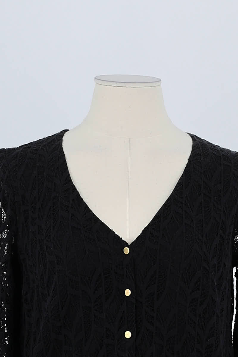 Robe Sézane Noir en Coton