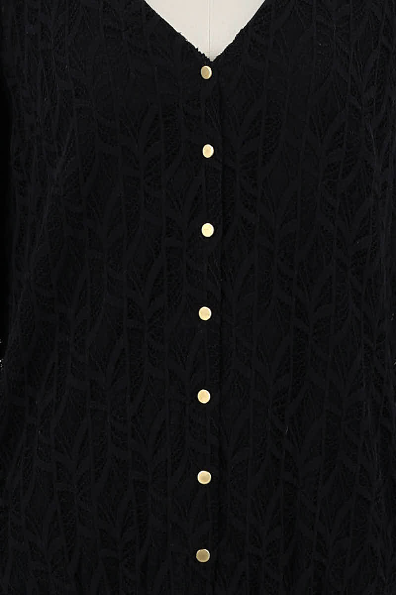 Robe Sézane Noir en Coton