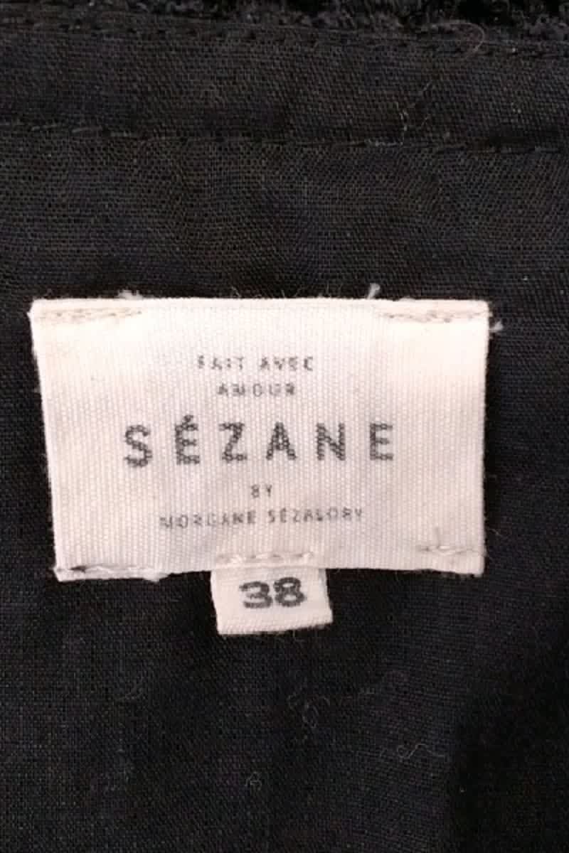 Robe Sézane Noir en Coton