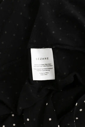 Robe Sézane Noir en Coton