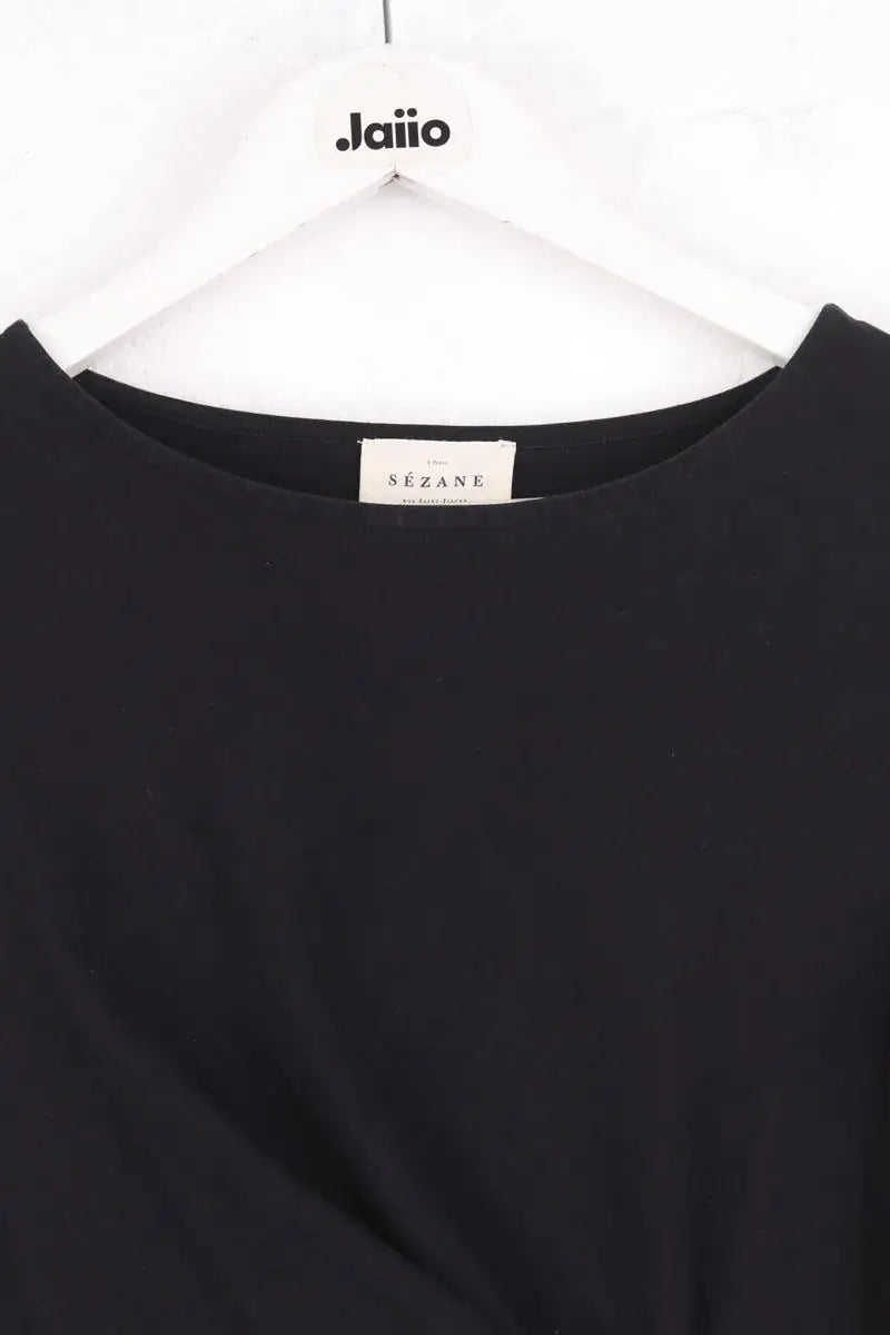Robe Sézane Noir en Coton