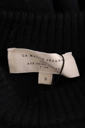Robe Sézane Noir en Laine