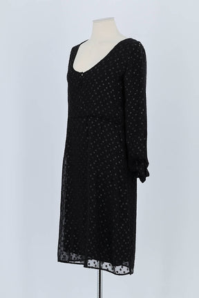 Robe Sézane Noir en Polyester