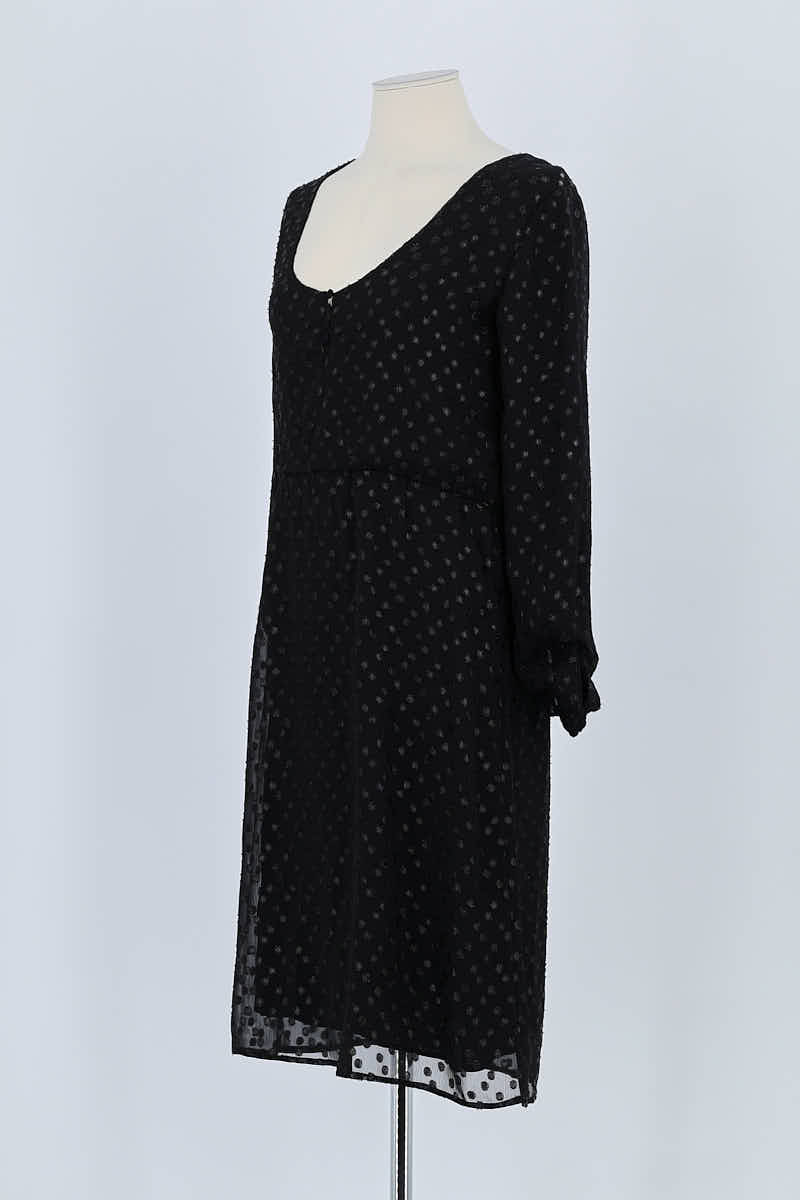 Robe Sézane Noir en Polyester