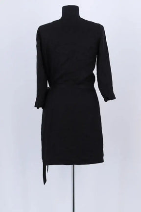 Robe Sézane Noir en Soie