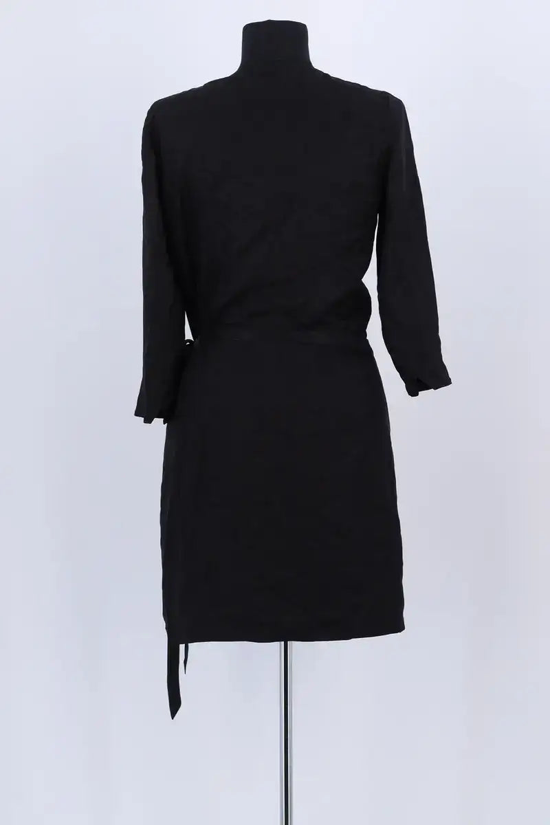 Robe Sézane Noir en Soie