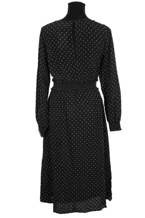 Robe Sézane Noir en Soie