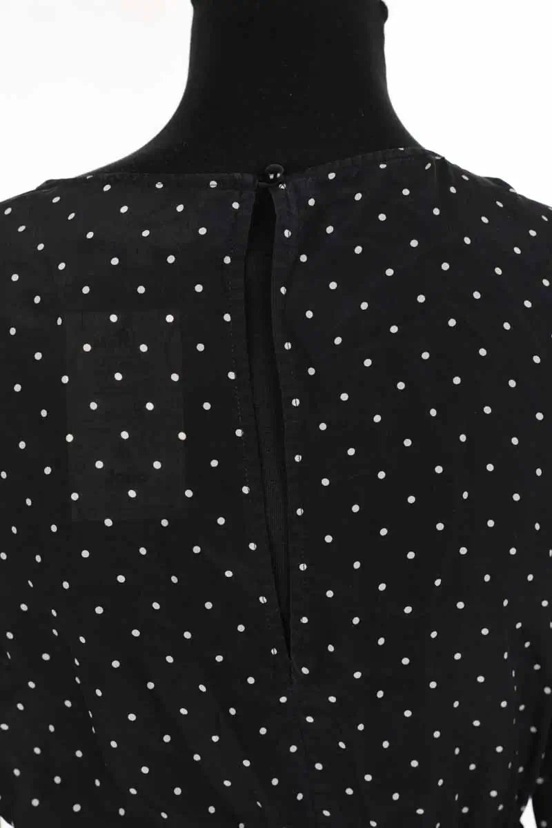 Robe Sézane Noir en Soie