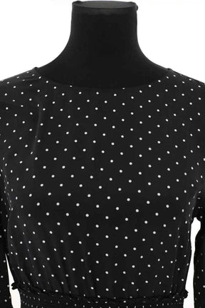 Robe Sézane Noir en Soie