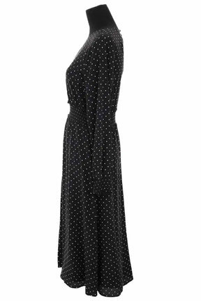 Robe Sézane Noir en Soie