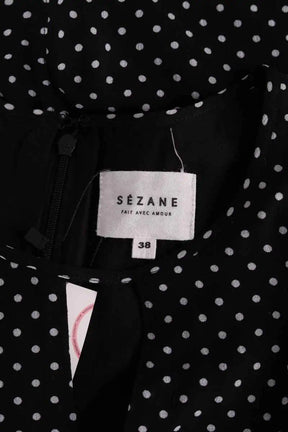 Robe Sézane Noir en Synthétique