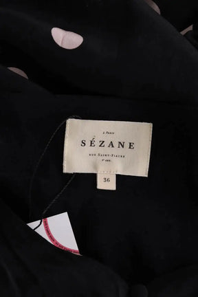 Robe Sézane Noir en Synthétique