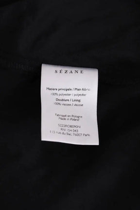 Robe Sézane Noir en Synthétique