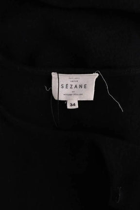 Robe Sézane Noir en Synthétique