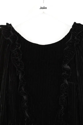 Robe Sézane Noir en Velours