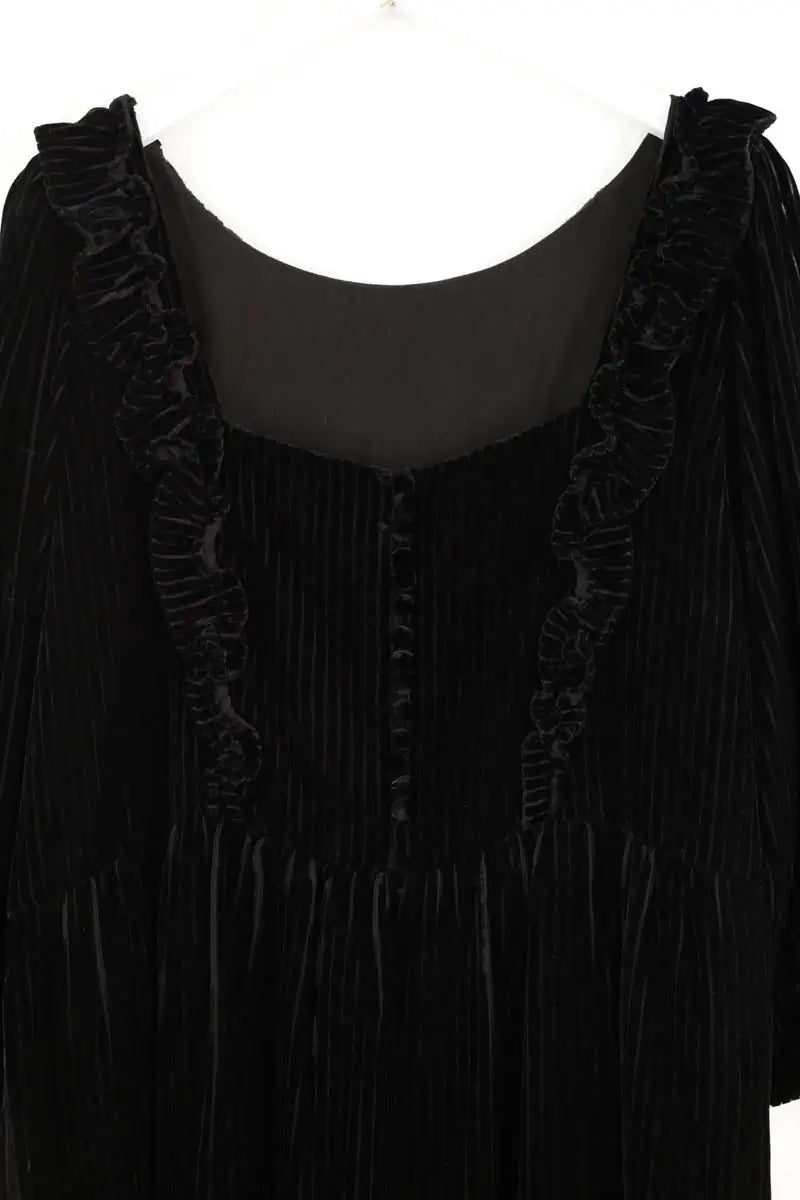 Robe Sézane Noir en Velours