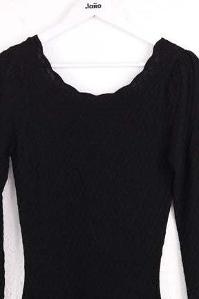 Robe Sézane Noir en Viscose