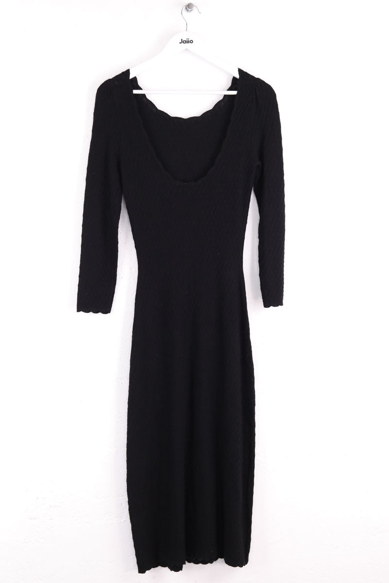 Robe Sézane Noir en Viscose