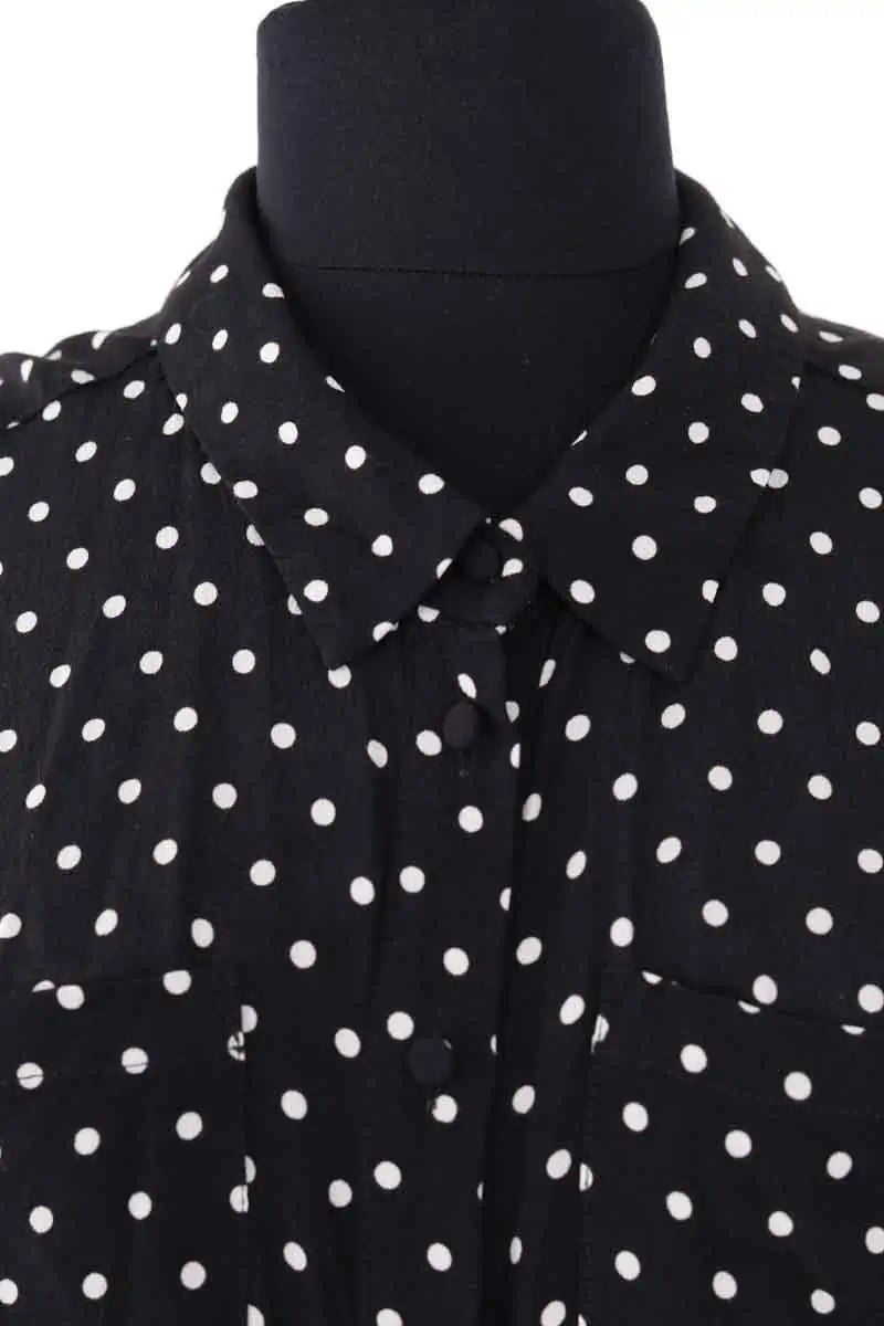 Robe Sézane Noir en Viscose
