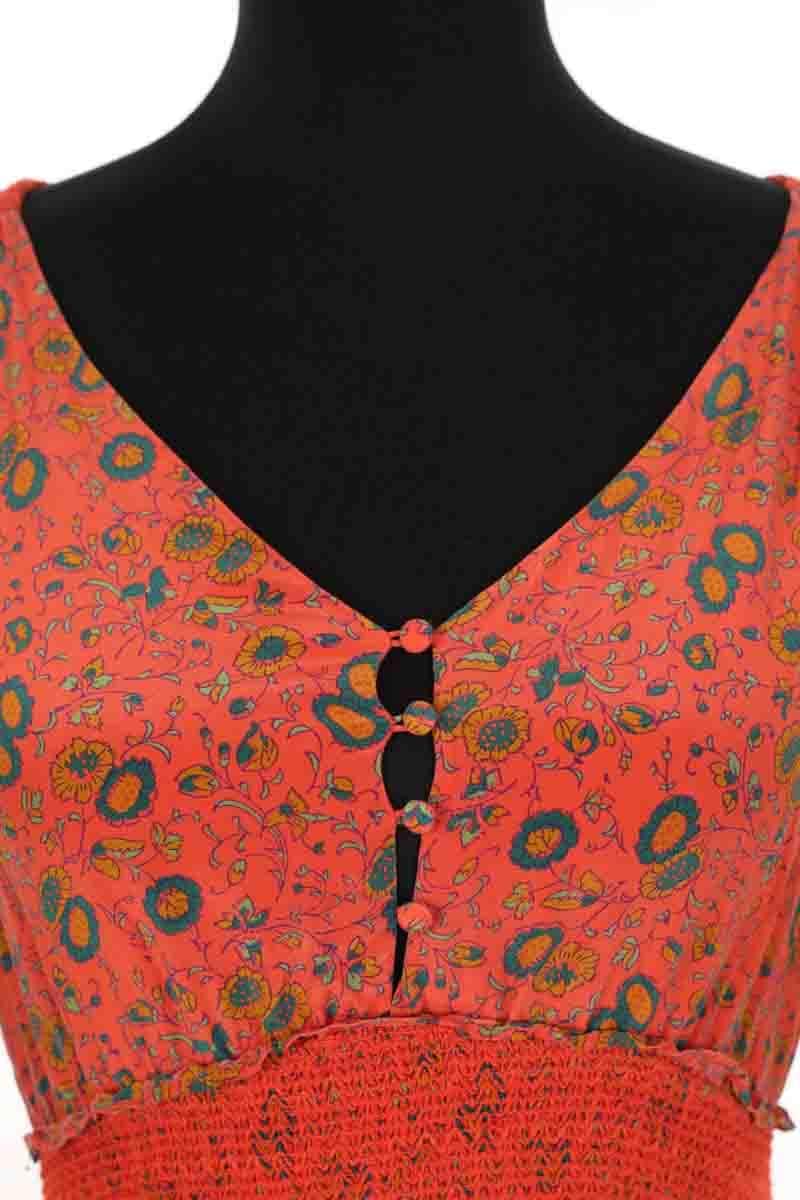 Robe Sézane Orange en Soie