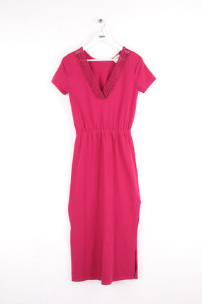 Robe Sézane Rose en Coton, taille S - Seconde Main