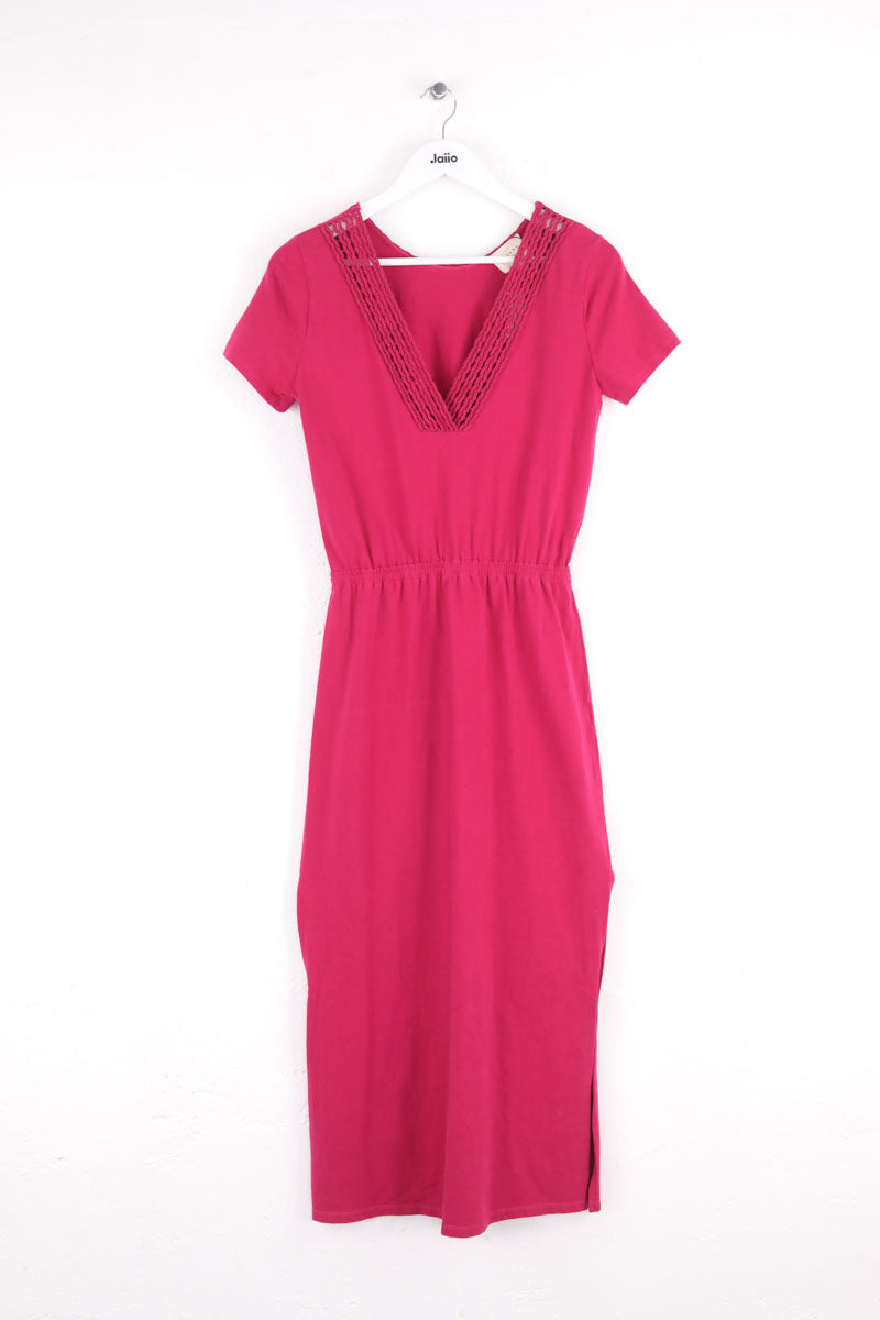 Robe Sézane Rose en Coton, taille S - Seconde Main