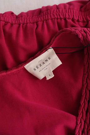 Robe Sézane Rose en Coton