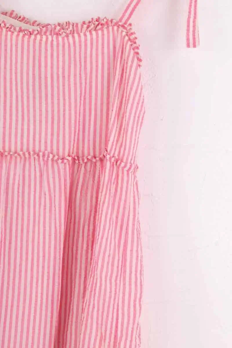 Robe Sézane Rose en Coton