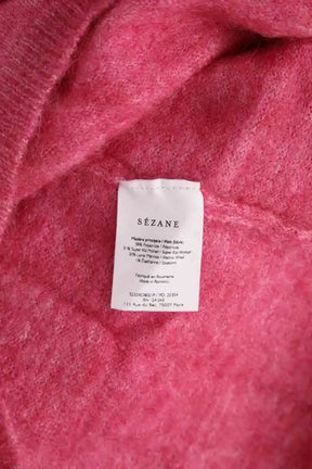 Robe Sézane Rose en Laine