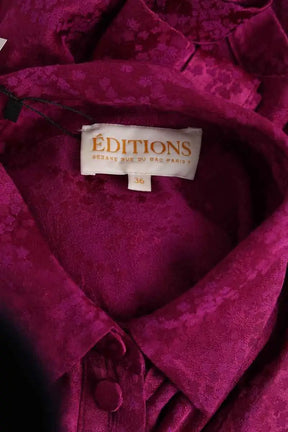 Robe Sézane Rose en Viscose