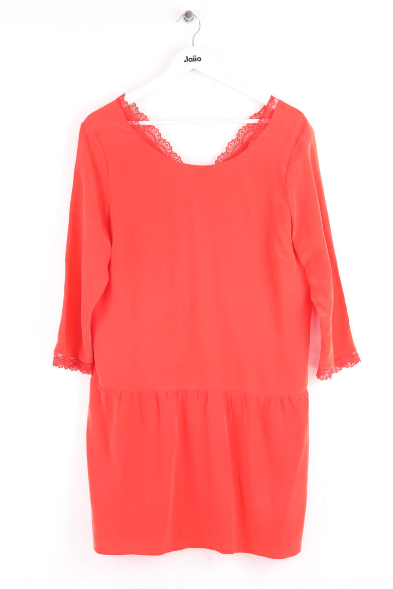 Robe Sézane Rouge en Soie, taille XL - Seconde Main