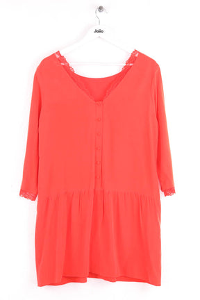 Robe Sézane Rouge en Soie
