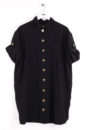 Robe Sézane Sofia Noir en Synthétique, taille M - Seconde Main