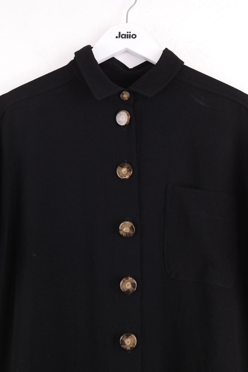 Robe Sézane Sofia Noir en Synthétique