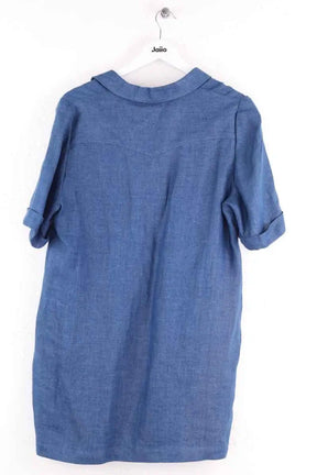 Robe Sézane Solal Bleu en Coton
