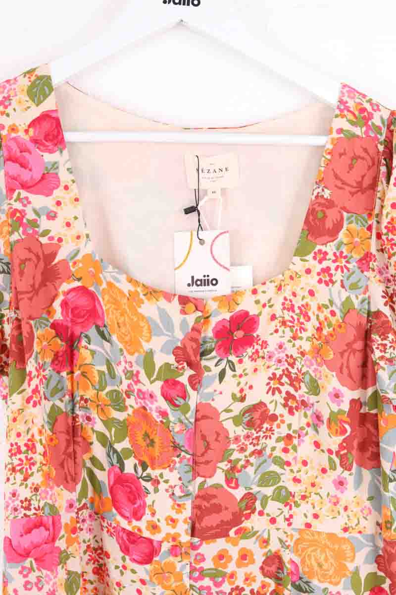 Robe Sézane Victoria eden Multicolore en Viscose