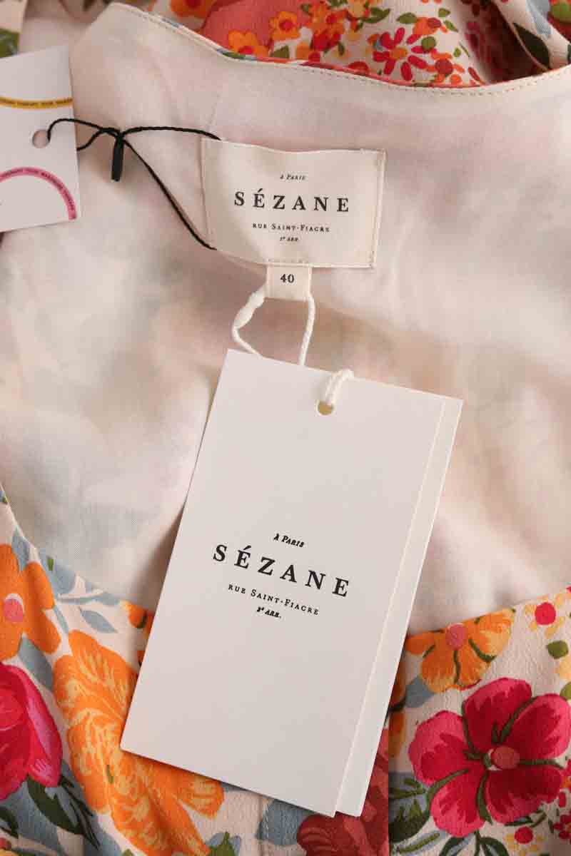 Robe Sézane Victoria eden Multicolore en Viscose