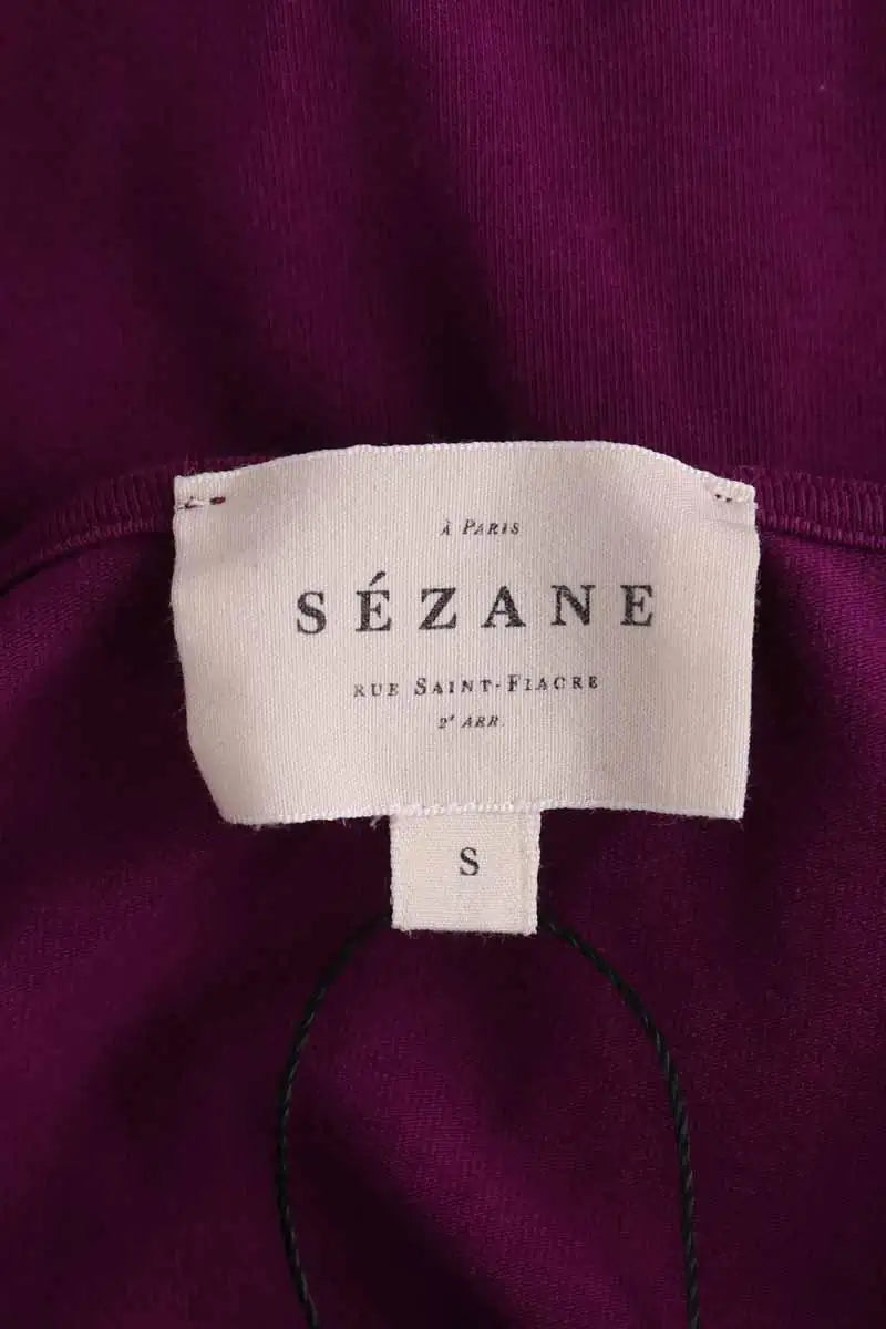 Robe Sézane Violet en Coton