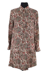 Robe Soeur Beige en Soie, taille XS - Seconde Main