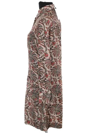 Robe Soeur Beige en Soie