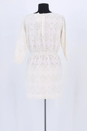 Robe Soeur Blanc en Coton