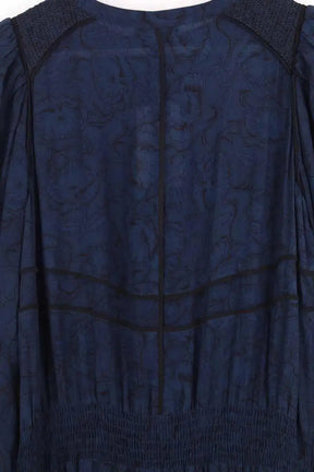 Robe Soeur Bleu en Synthétique