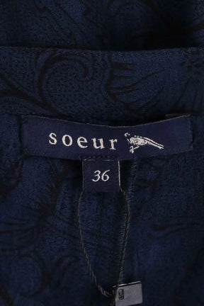 Robe Soeur Bleu en Synthétique