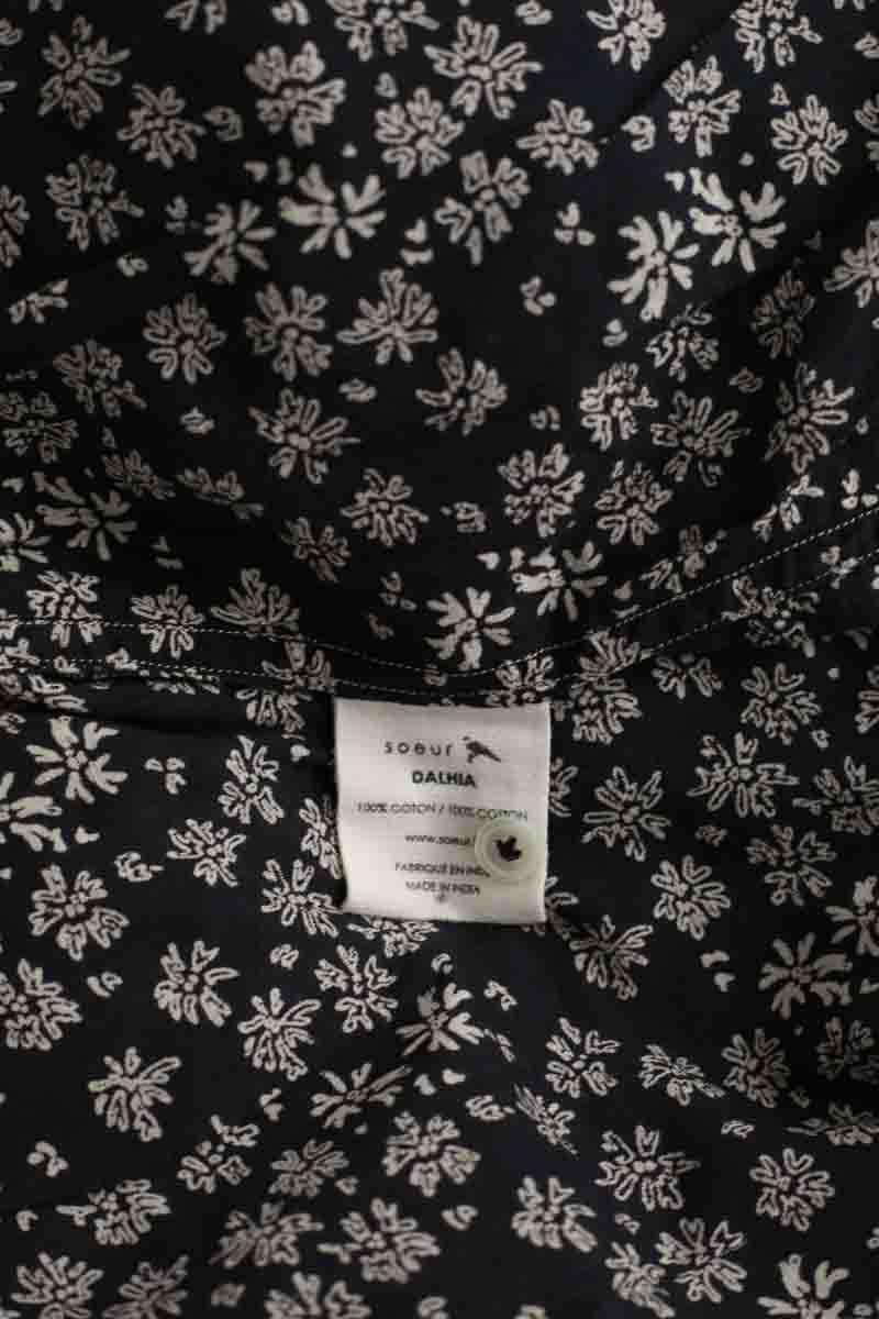 Robe Soeur Dalhia Bleu en Coton